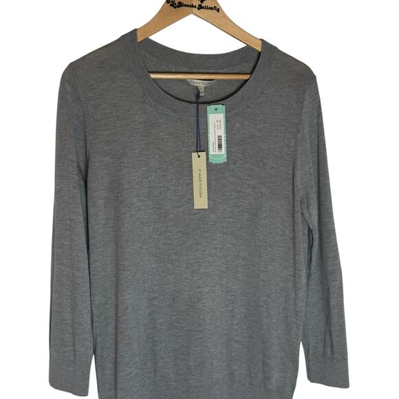 Stitch Fix Silk Hawthorn Heather Gray Tunic Sweater Womens  Size XL Boho Core - Picture 1 of 8
